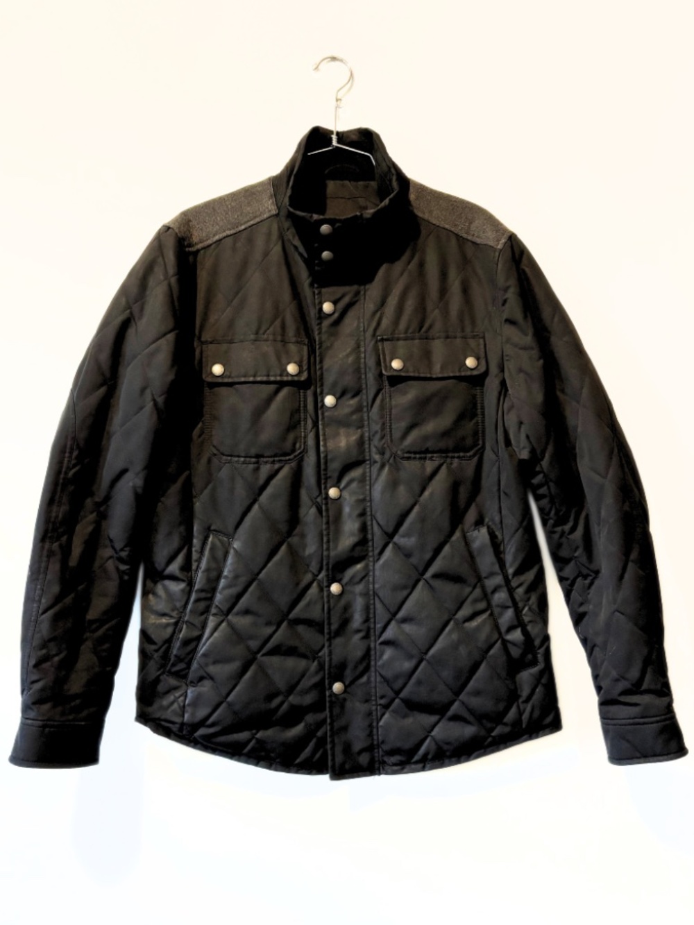 Banana Republic Quilted Jacket Black Size M